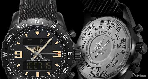 Breitling Chronospace Military Review 